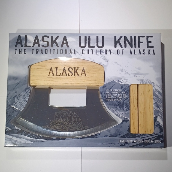 Alaska Etched Ulu Knife NWT - Picture 2 of 3